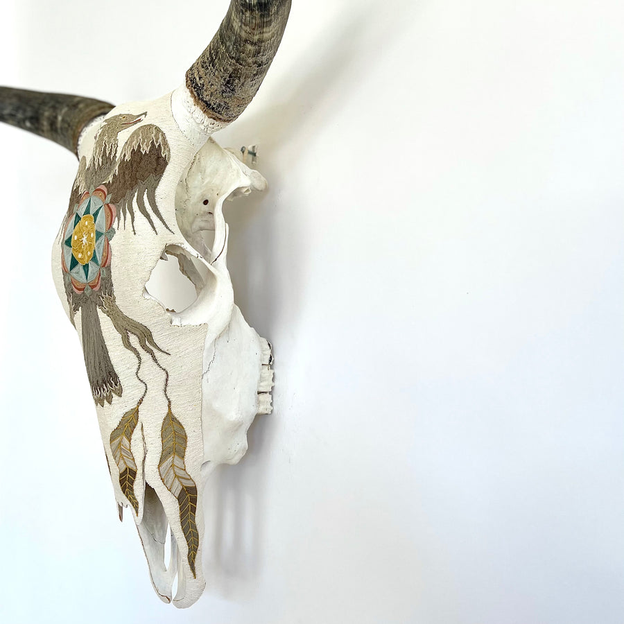 Authentic Skull - Oaxaca Collection - White Union